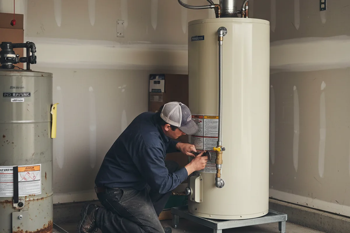 Water heater and shutoff valve replacement in Altamonte Springs